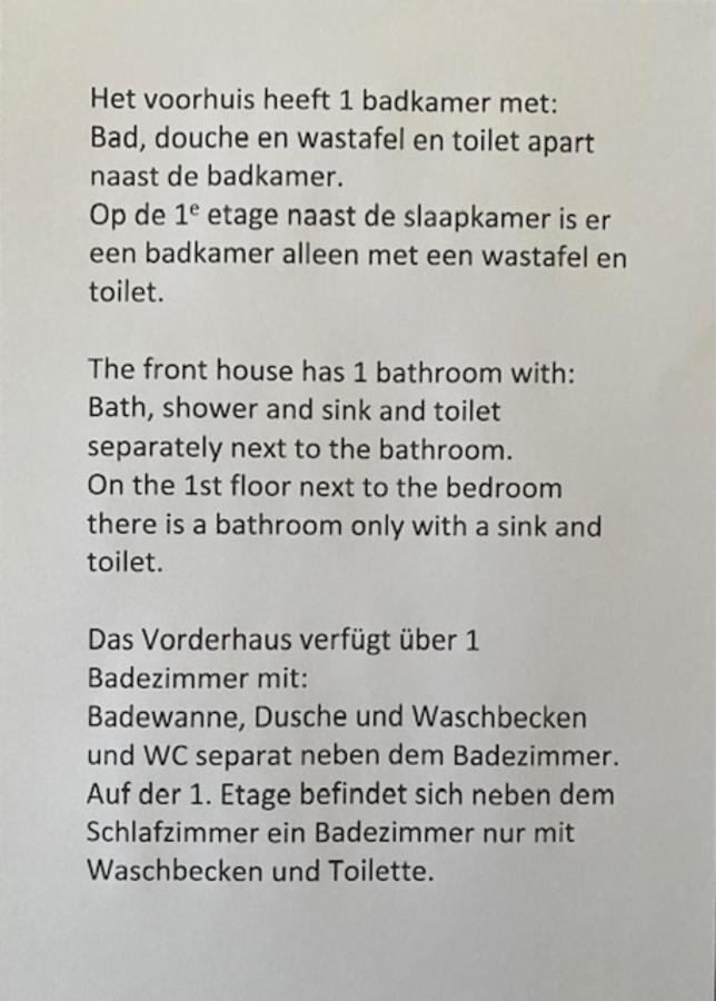 Vakantiehuis Het Voorhuis Op Landgoed Koepeltjesplaats Gaast Esterno foto