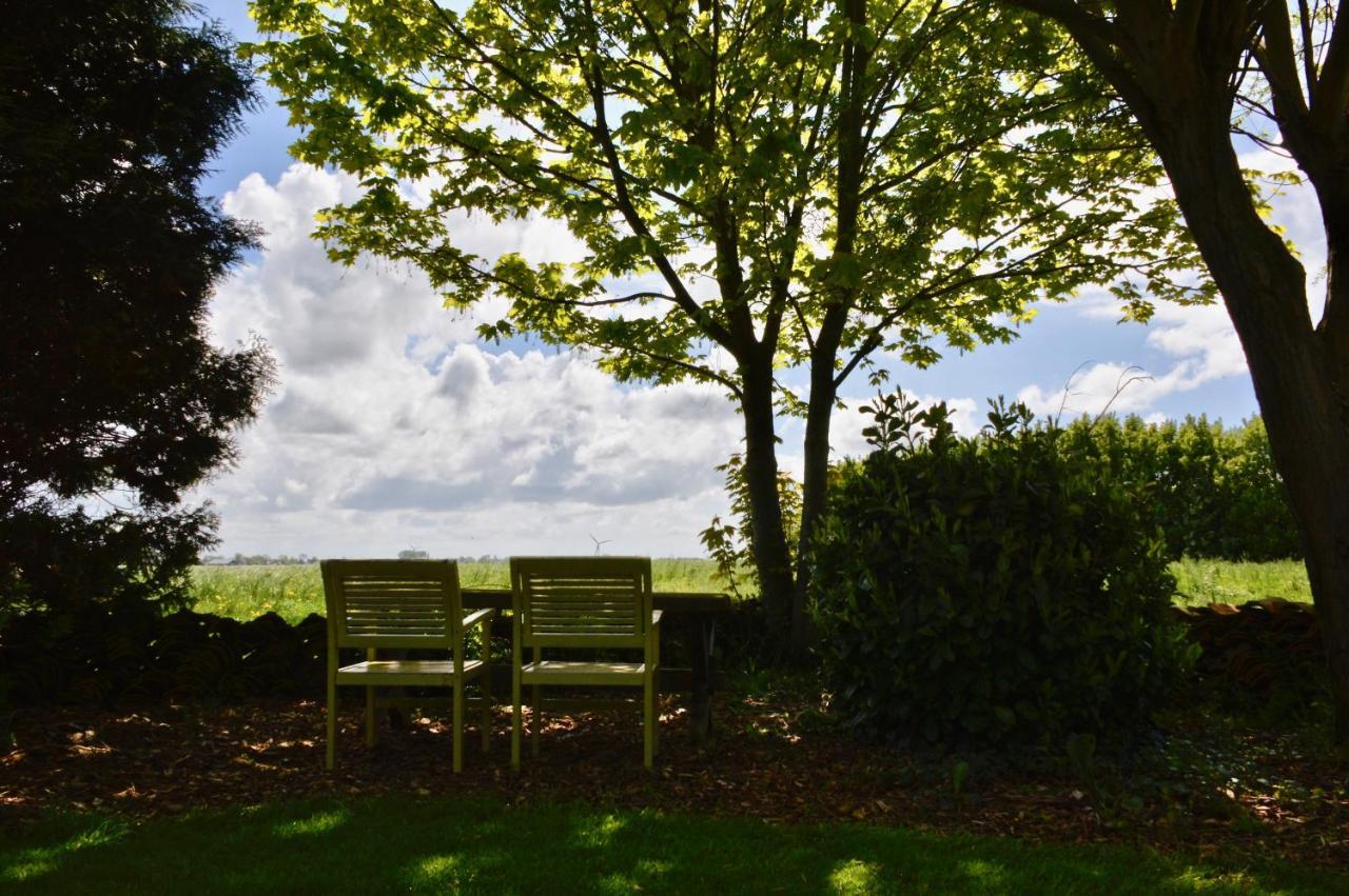 Vakantiehuis Het Voorhuis Op Landgoed Koepeltjesplaats Gaast Esterno foto
